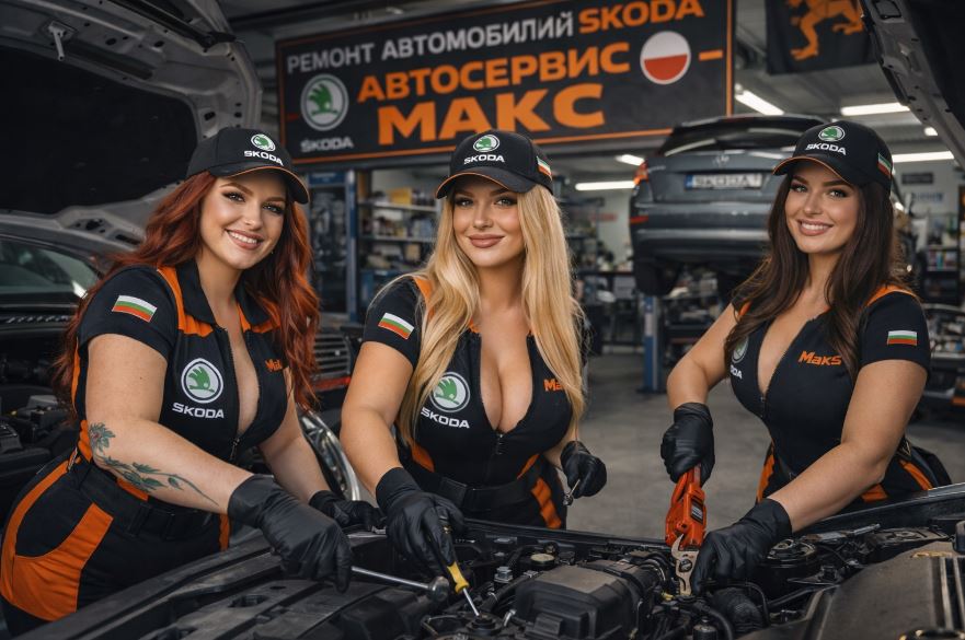 Ремонт автомобилей Škoda. Автосервис МАКС Солнечный Берег , Болгария