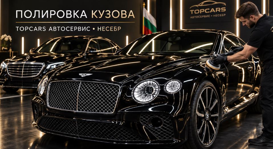 Полировка кузова автомобиля в Солнечном Береге