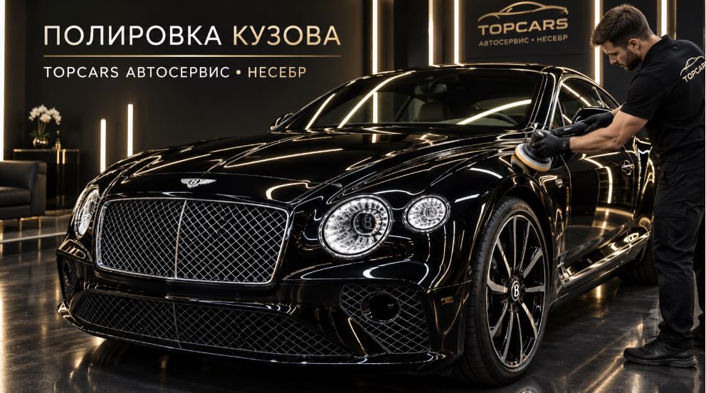 Полировка кузова автомобиля в Солнечном Береге